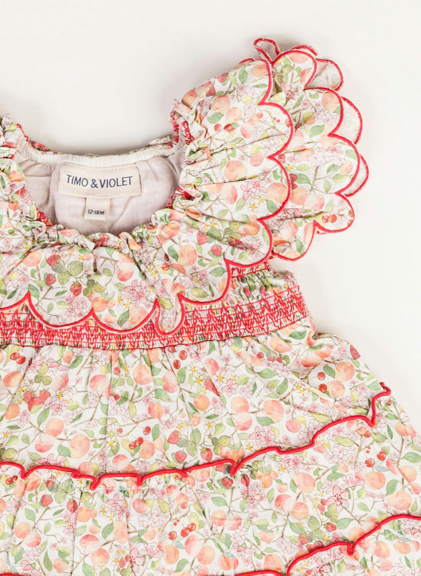 Mimi Dress - Peach Blossom