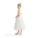 White Lysandra Sleeveless Formal Dress