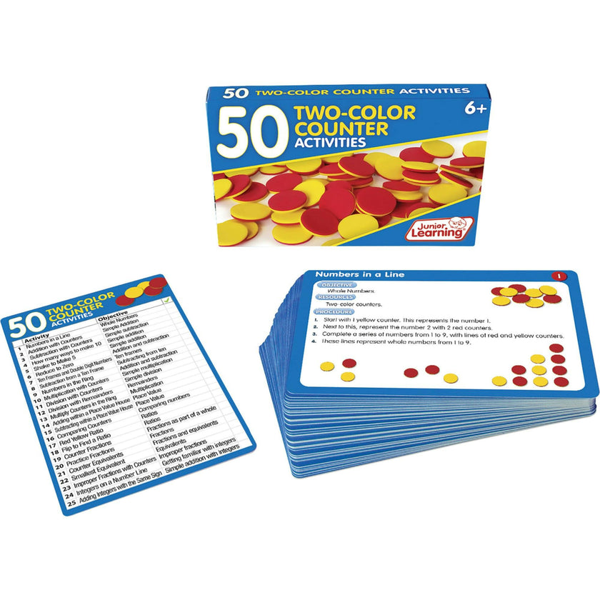 50 Two-Color Counter Activities