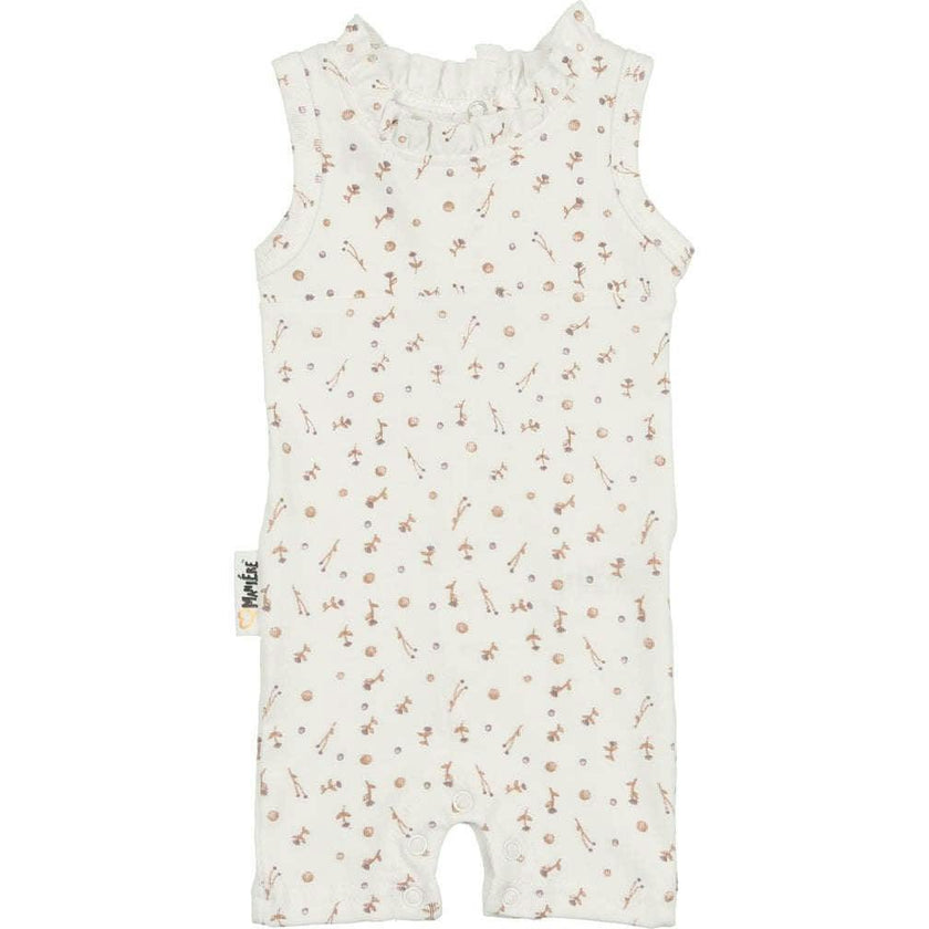 Berry Floral Footie