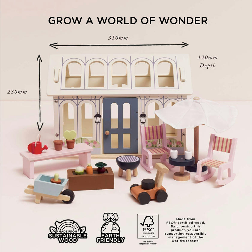 Dolls House Conservatory Playset