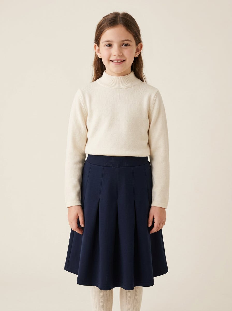 Girls Knit Turtleneck