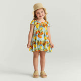 Lucia Square Neck Tiered Dress
