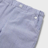 Blue & White Pinstripe Pants