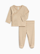 Riley 2 Piece Kimono Wrap Top and Pant Set