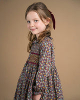 Aria Dress Emerald Garnet Liberty