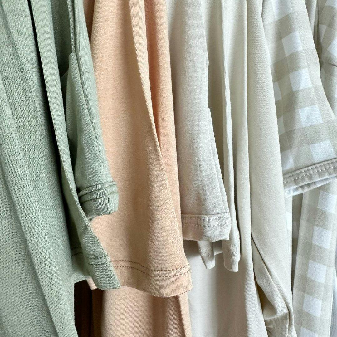 Toddler Pajama Set in Oat