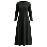 Maternity Maxi Crepe Dress