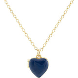 Enamel Heart Locket