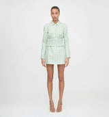 The Hunter Jacket - Brocade Vine Stripe