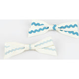 Ric Rac Bow Hair Clips