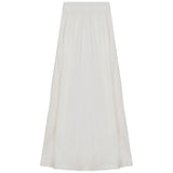 Linen Maxi Pull On Skirt