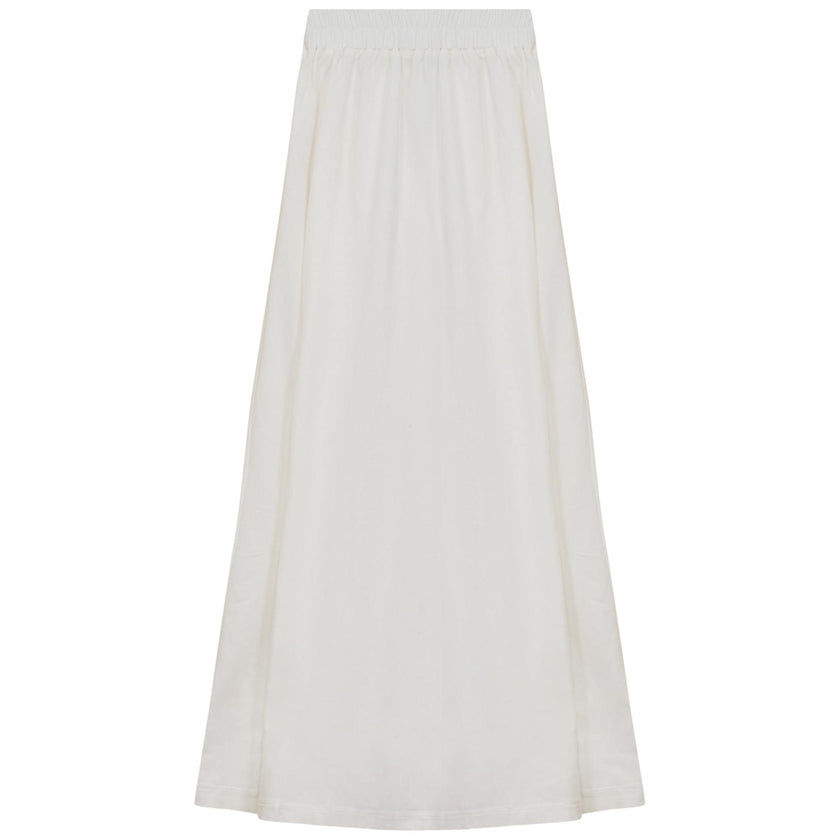 Linen Maxi Pull On Skirt