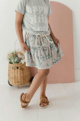 Girl's Skort in Strawberries