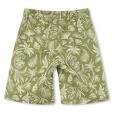 Dark Green Island Bermuda Shorts