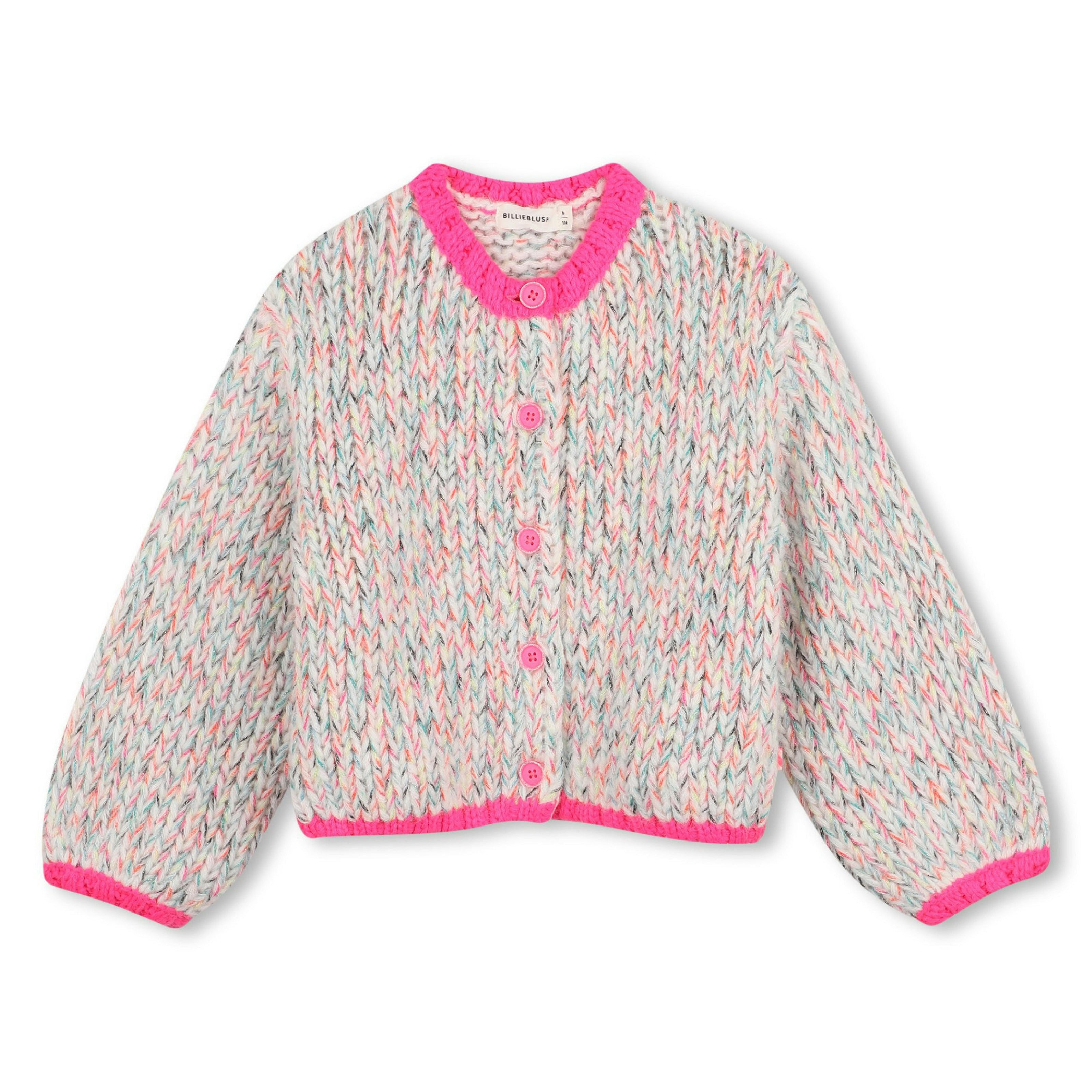 Multicolor Knit Cardigan