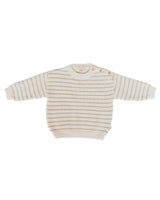 Organic Cotton Stripe Sweater