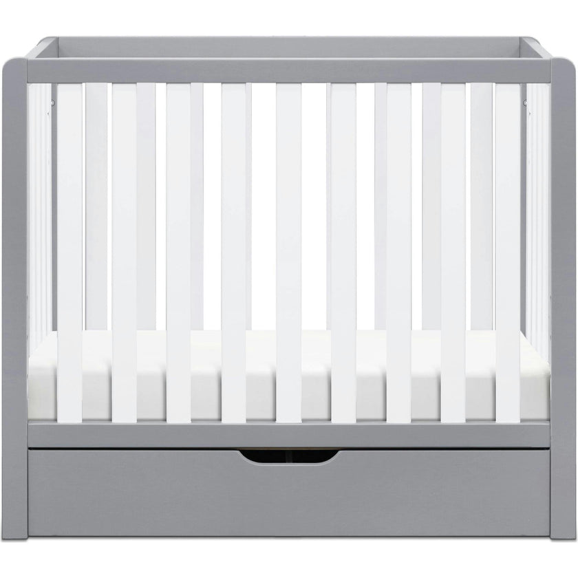 Colby 4-in-1 Convertible Mini Crib With Trundle