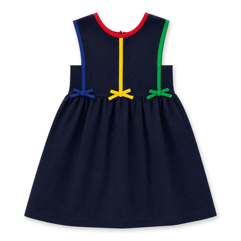 Pique Knit Jumper with Bows