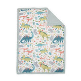Cotton Muslin Toddler Bedding 3 Piece Set - Boho Dino