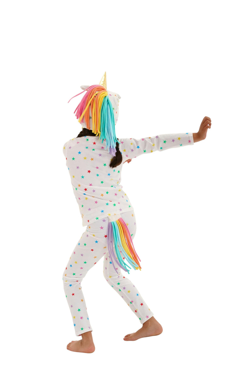 Rainbow Star Unicorn Costume