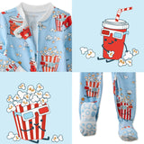 CRUZ Snug-fit Footed Baby Boys Pajamas