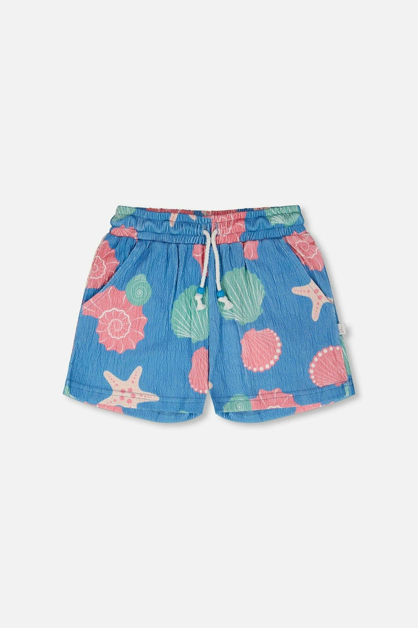 Crinkle Jersey Shorts