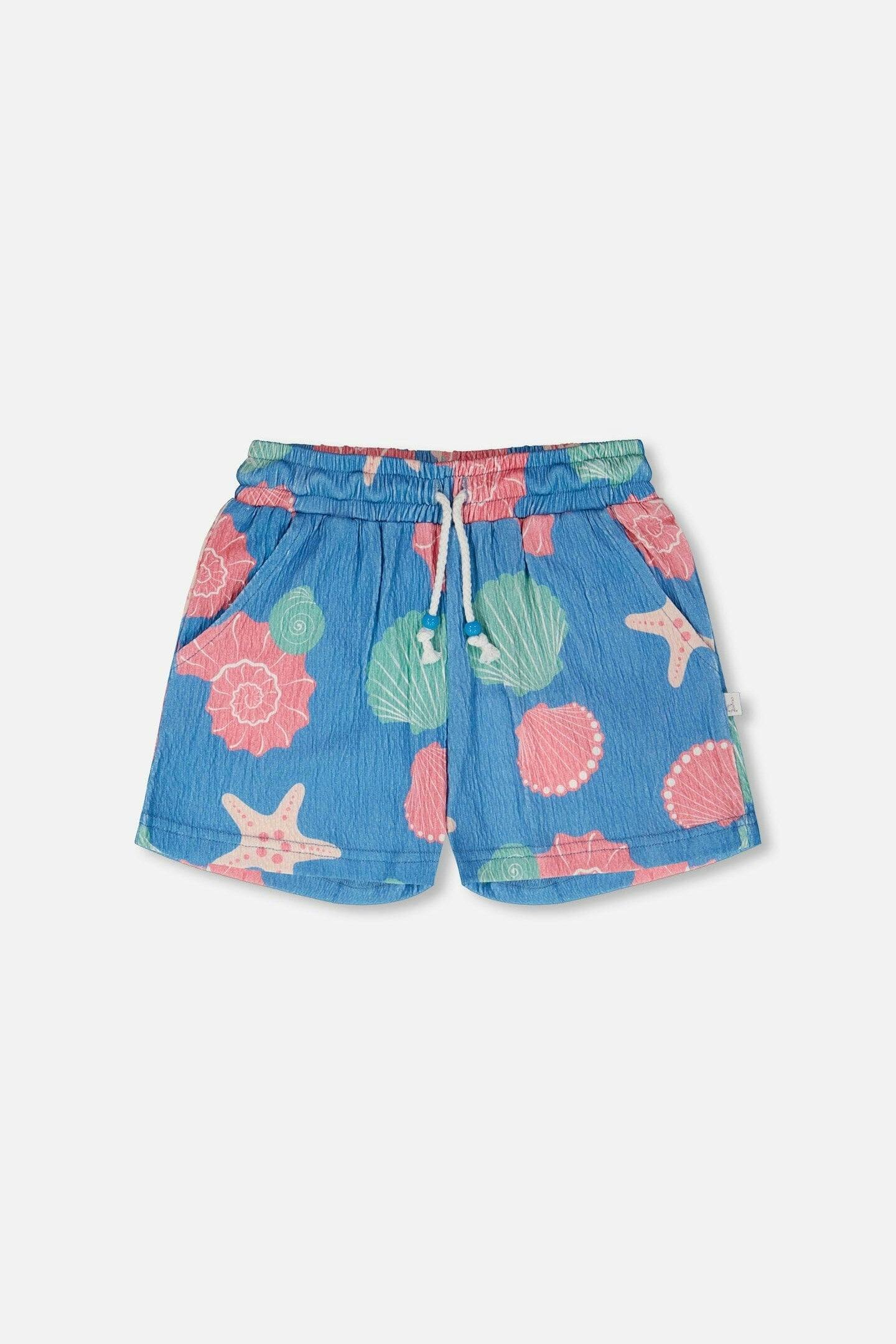 Crinkle Jersey Shorts