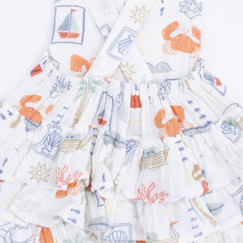 Club Mediterranean - Ruffle Sunsuit