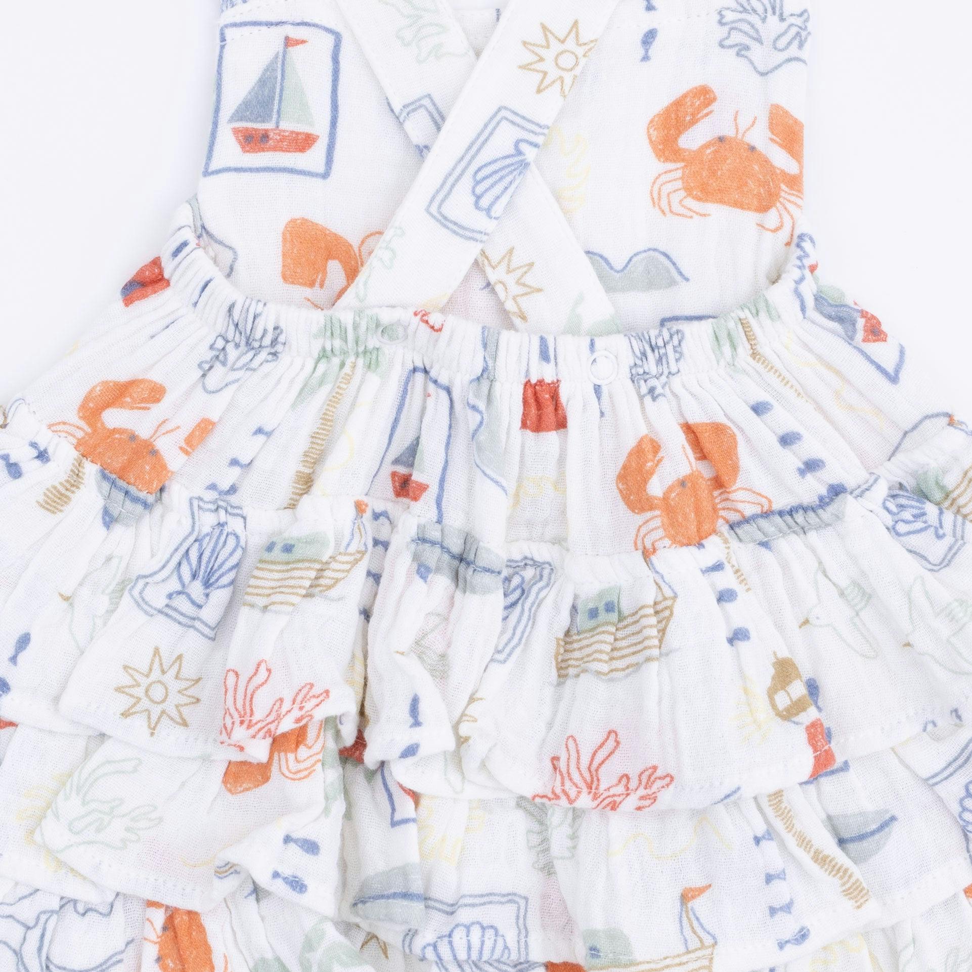 Club Mediterranean - Ruffle Sunsuit