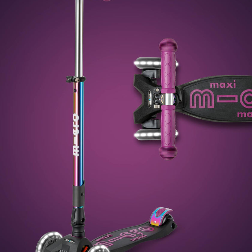 Micro Maxi Foldable LED Neochrome Scooter