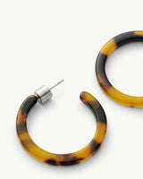 Mini Hoops in Classic Tortoise