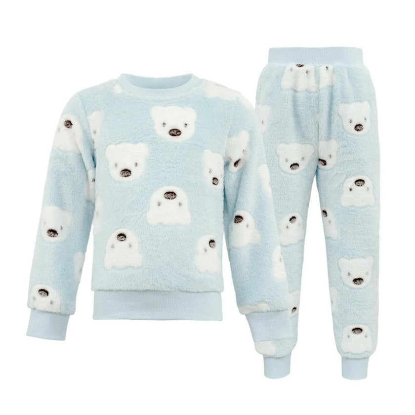 Baby Blue Fuzzy Set