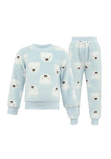 Baby Blue Fuzzy Set