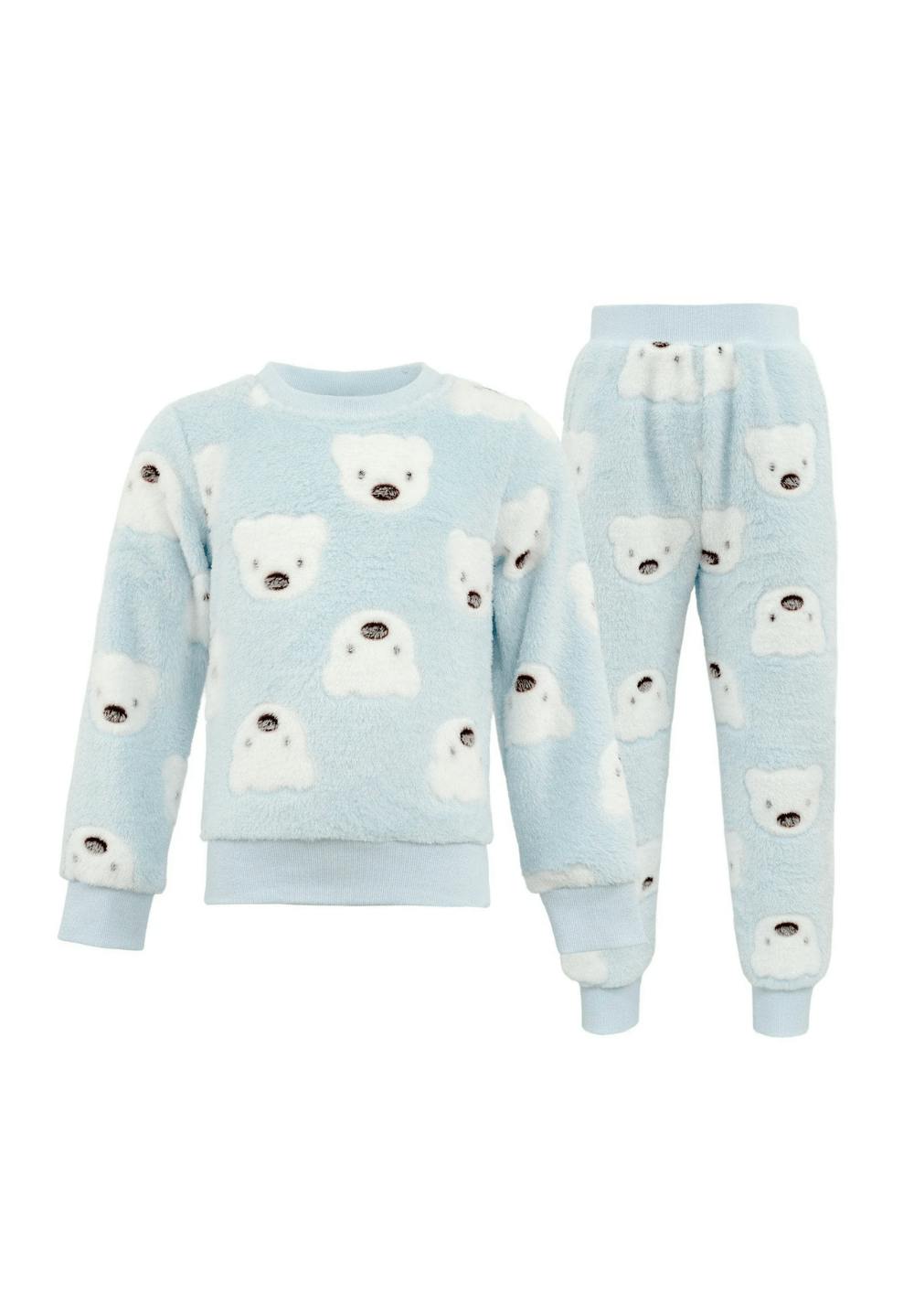 Baby Blue Fuzzy Set