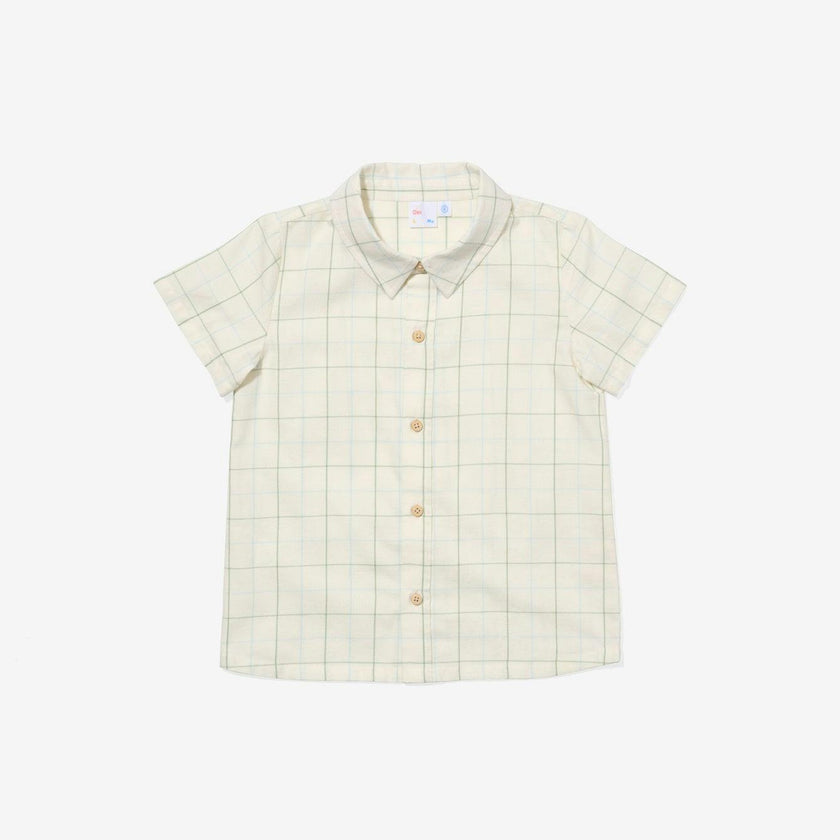 Jack Lee Shirt, Seafoam Plaid