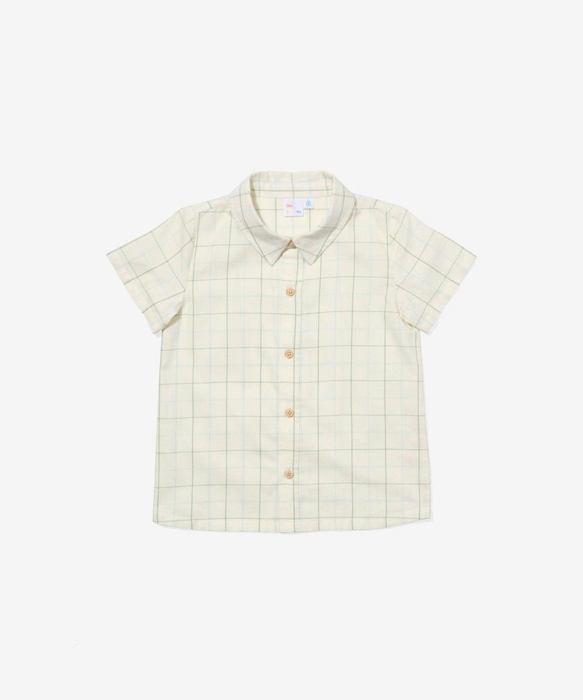 Jack Lee Shirt, Seafoam Plaid