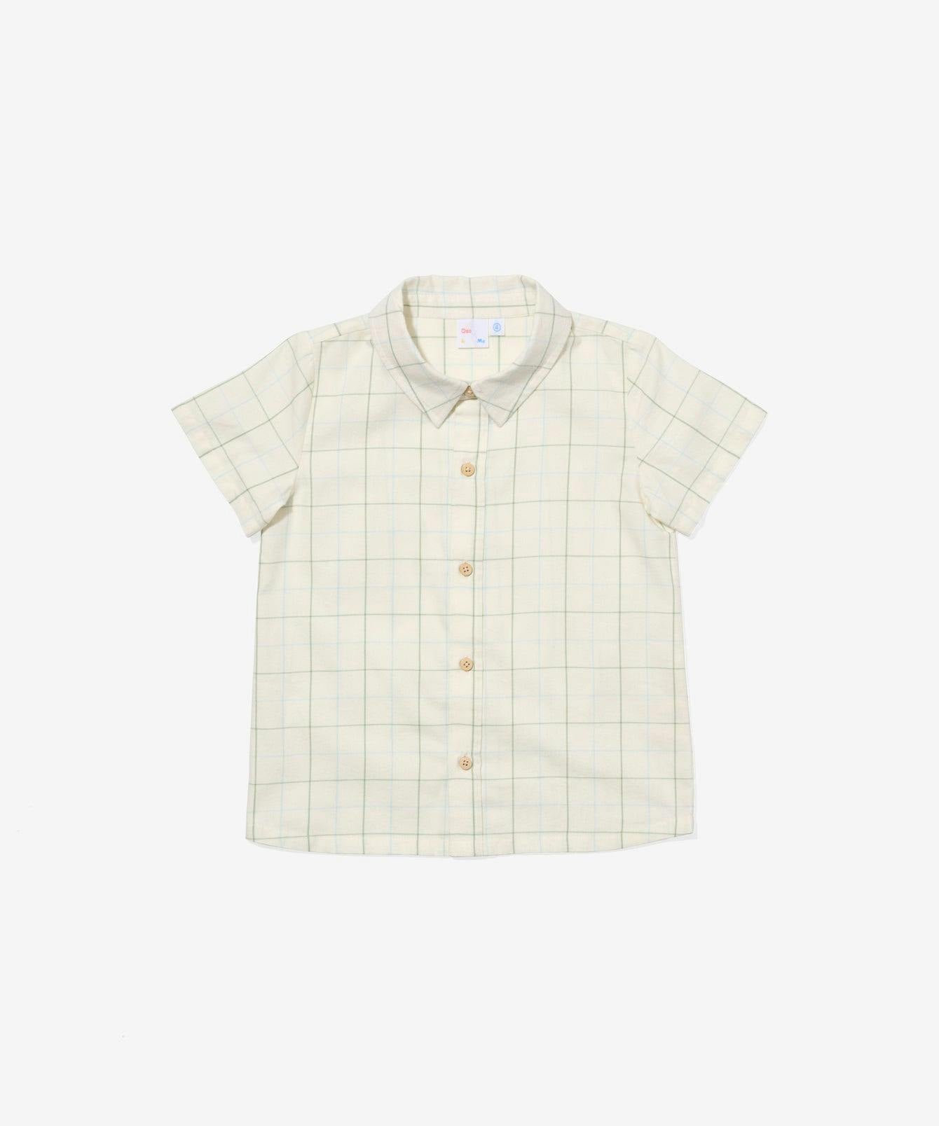 Jack Lee Shirt, Seafoam Plaid