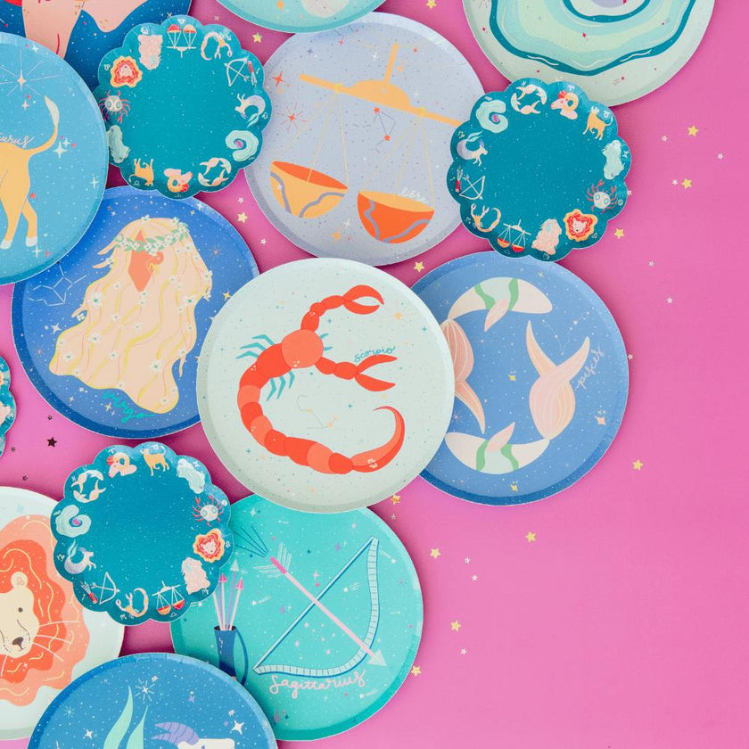 Zodiac Sagittarius Dinner Plates