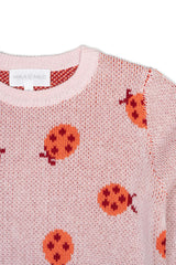 Ladybird Jumper | Rose