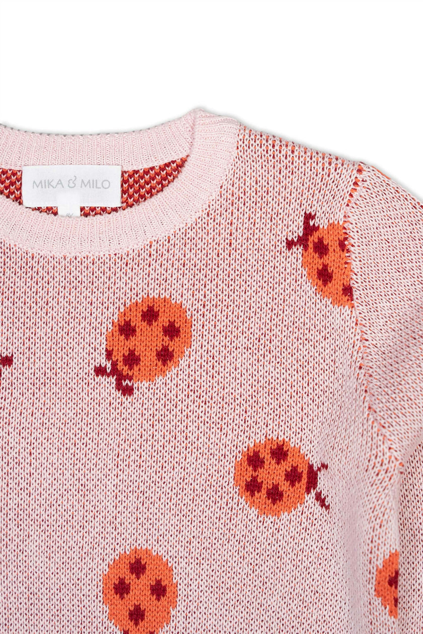 Ladybird Jumper | Rose