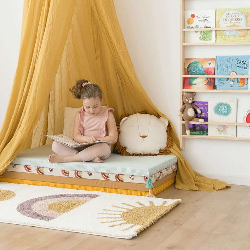 Sunshine Graphic Print Rectangular Rug