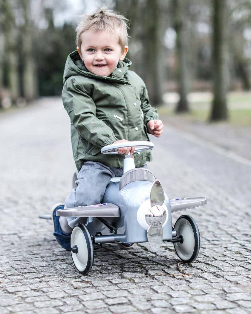 Ride-On SPEEDSTER PLANE Silver