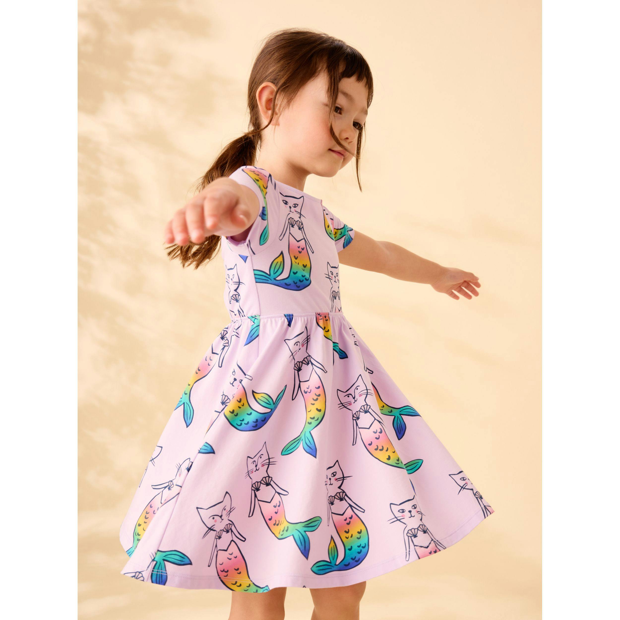 Twist Back Ballet Dress, Mercat