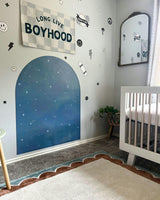 MEGA Magic Playwall - Arch Magnetic Wall Decal for Kids