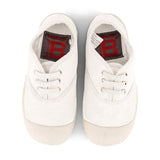 BENSIMON Kids -  Laces Tennis Shoes - White