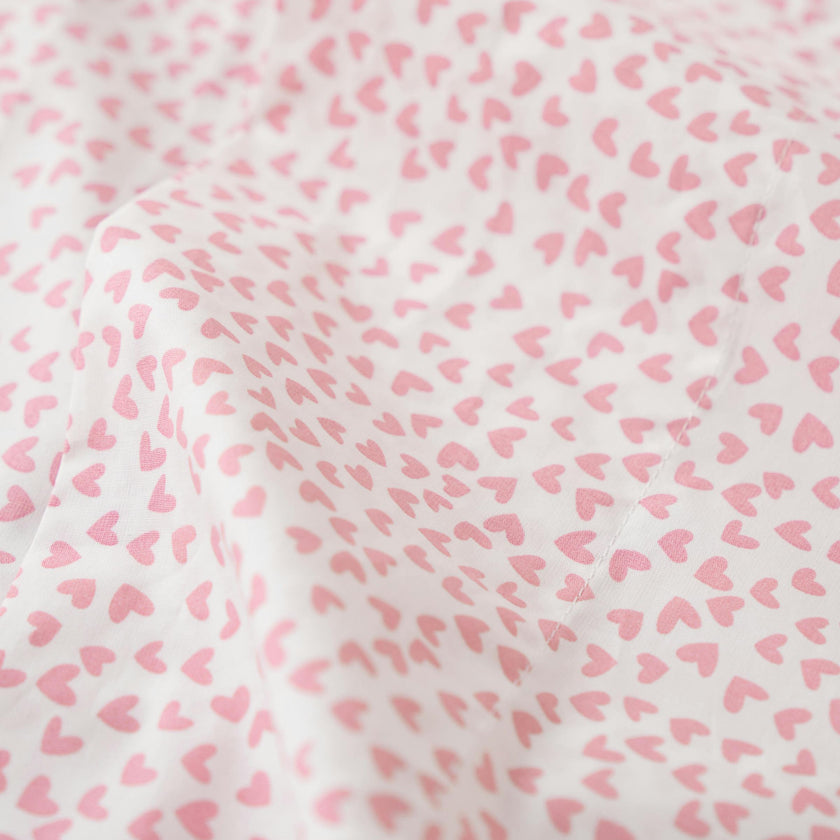 Luxe Premium Percale Bed Sheets in Sweethearts