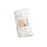 Ezra Woodland Animal Cotton Quilted Baby Play Mat