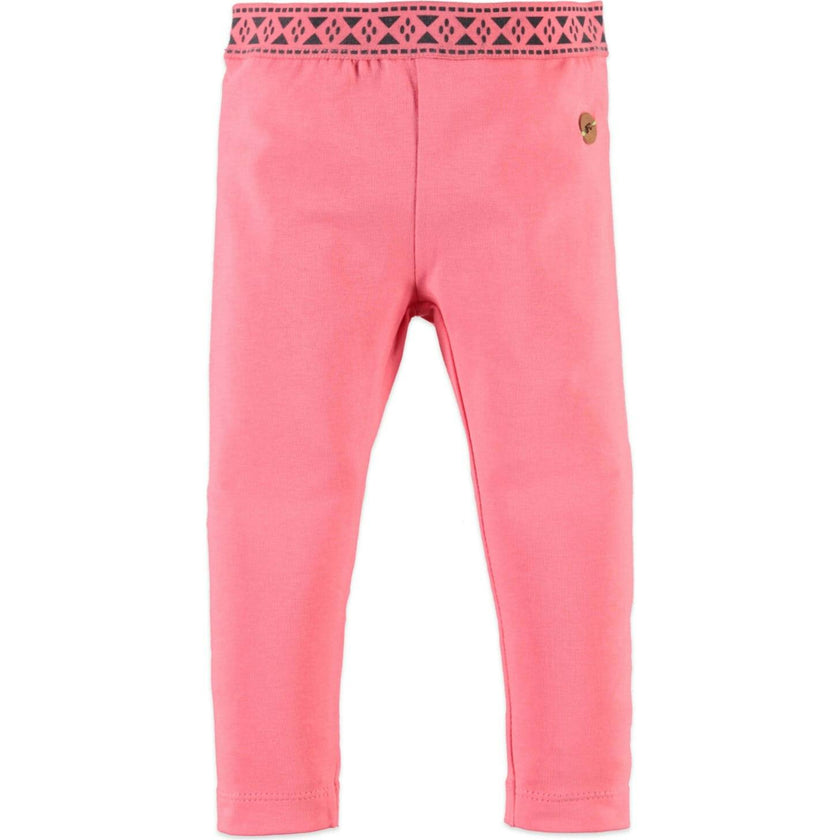 Abstract Pattern Waistband Leggings