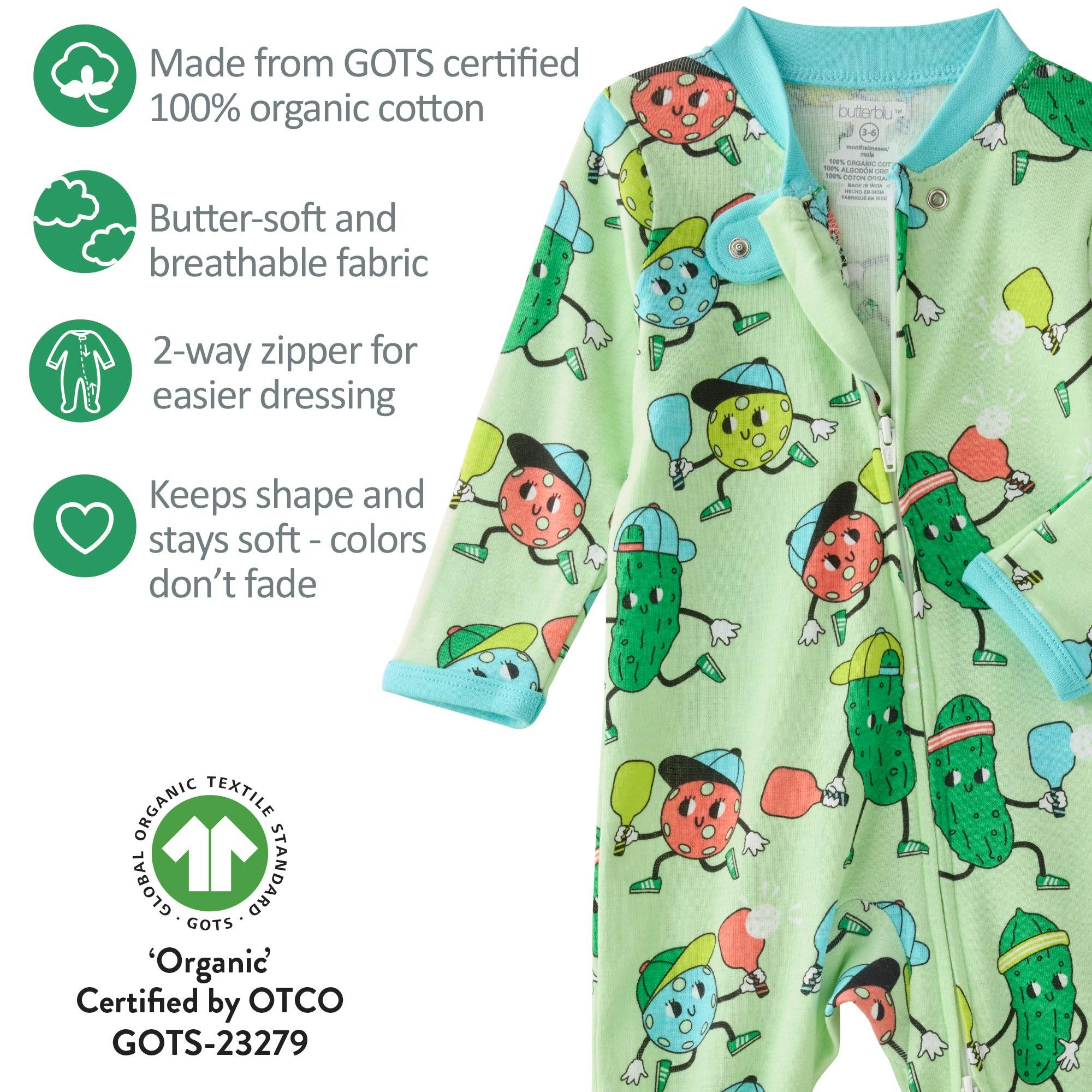 SCOUT Sleep & Play Baby Boys Pajamas